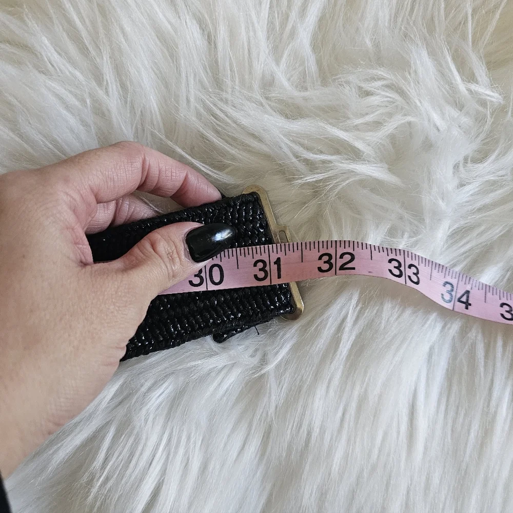 Vintage‎ • Black Elastic Belt
